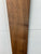 Long Narrow Black Walnut Wooden Wall Clock