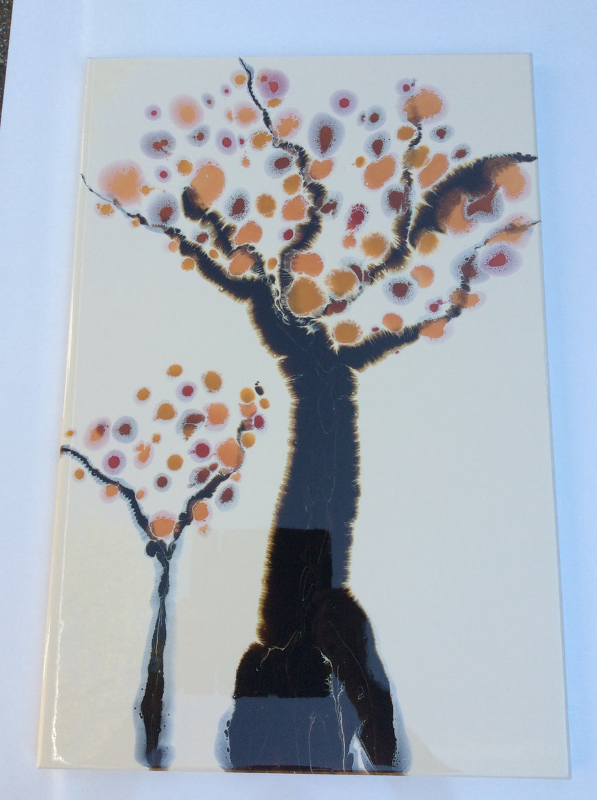 Resin Painting, Abstract Art, Contemporary Art, Autumn Tree