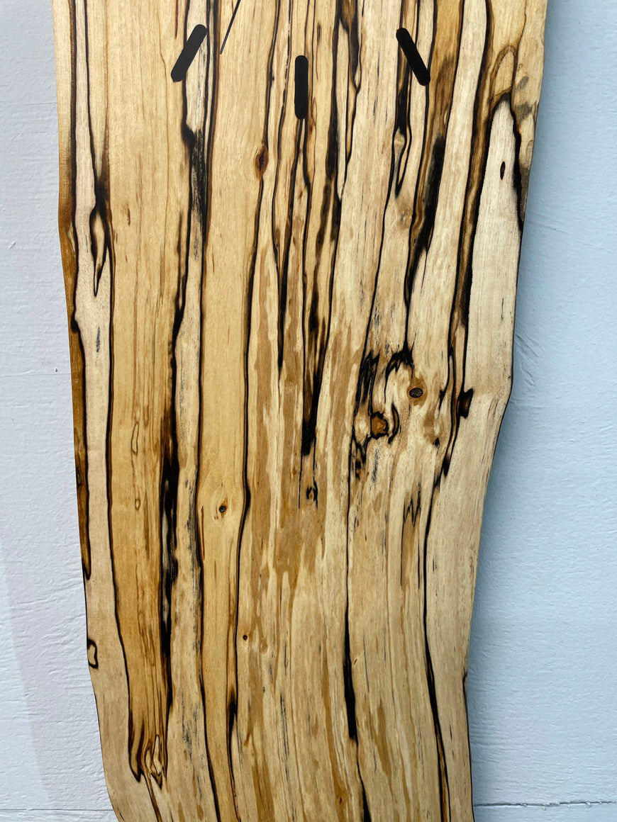 Spalted Birch Wooden Wall Clock