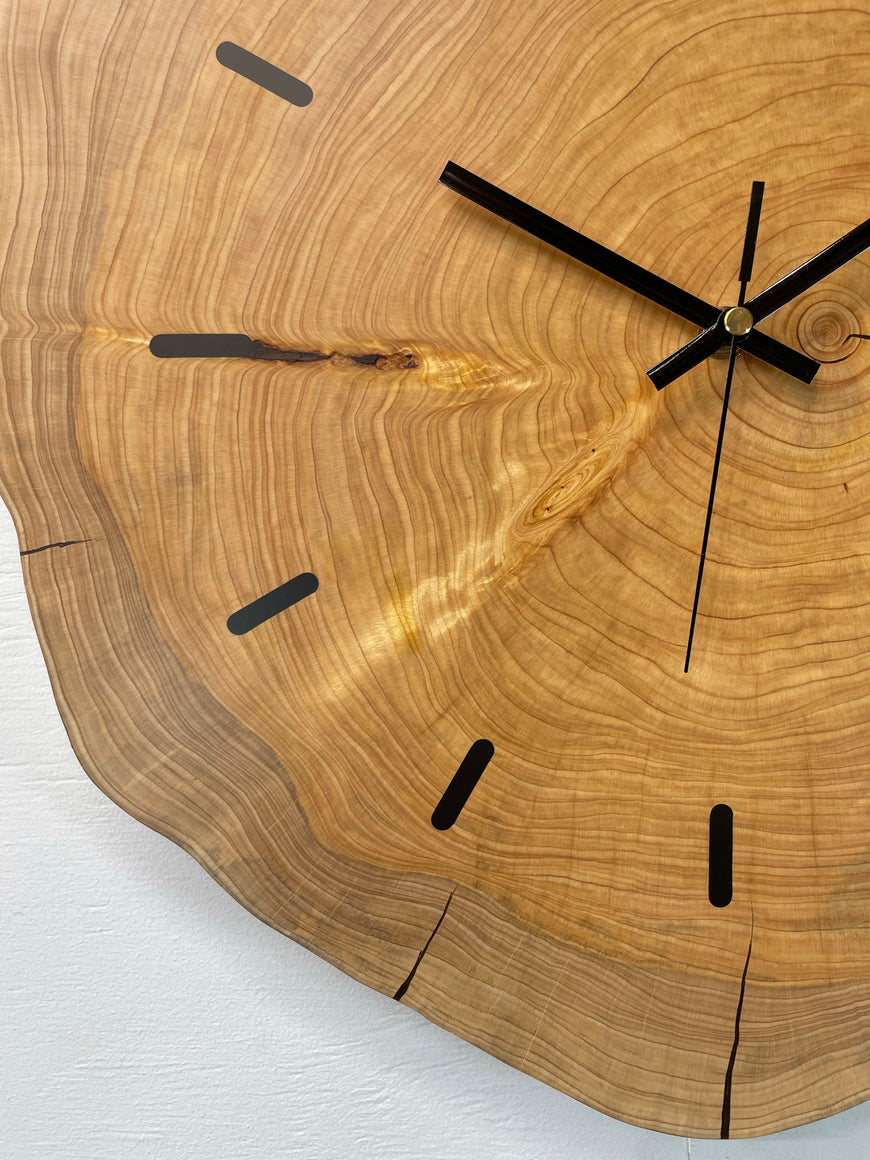 Large Wooden Wall Clock