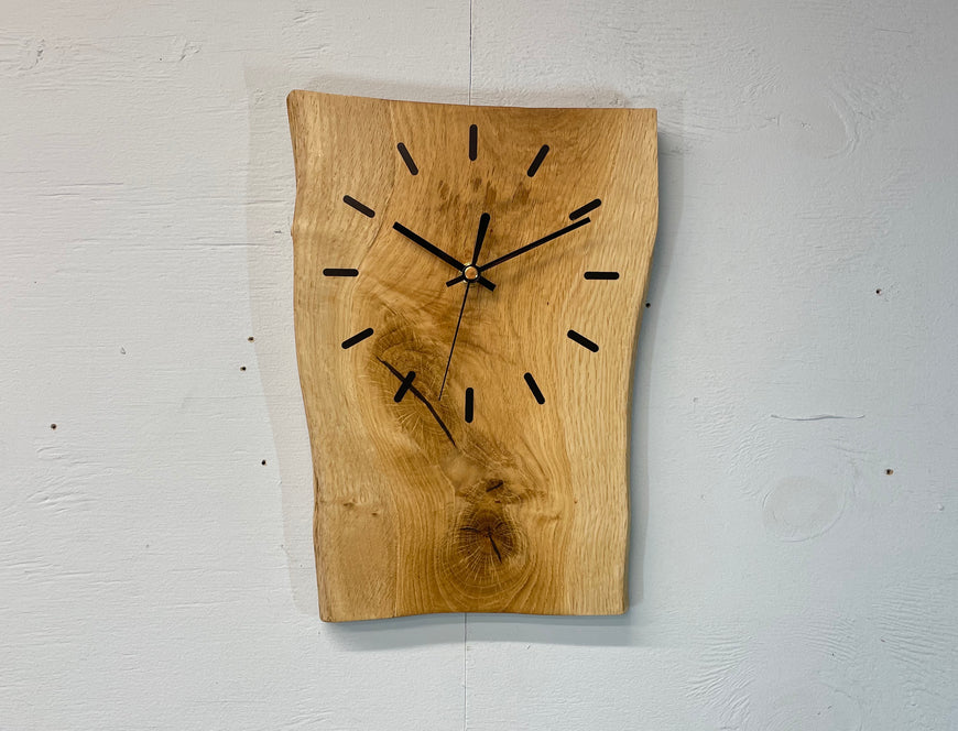 English Oak Wall Clock
