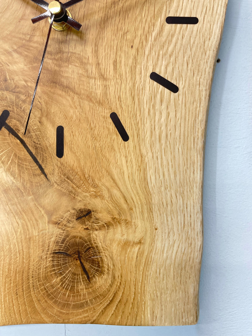 English Oak Wall Clock