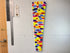 70cm Narrow slim colourful Abstract Resin Wall Clock, Long Modern Wall Clock