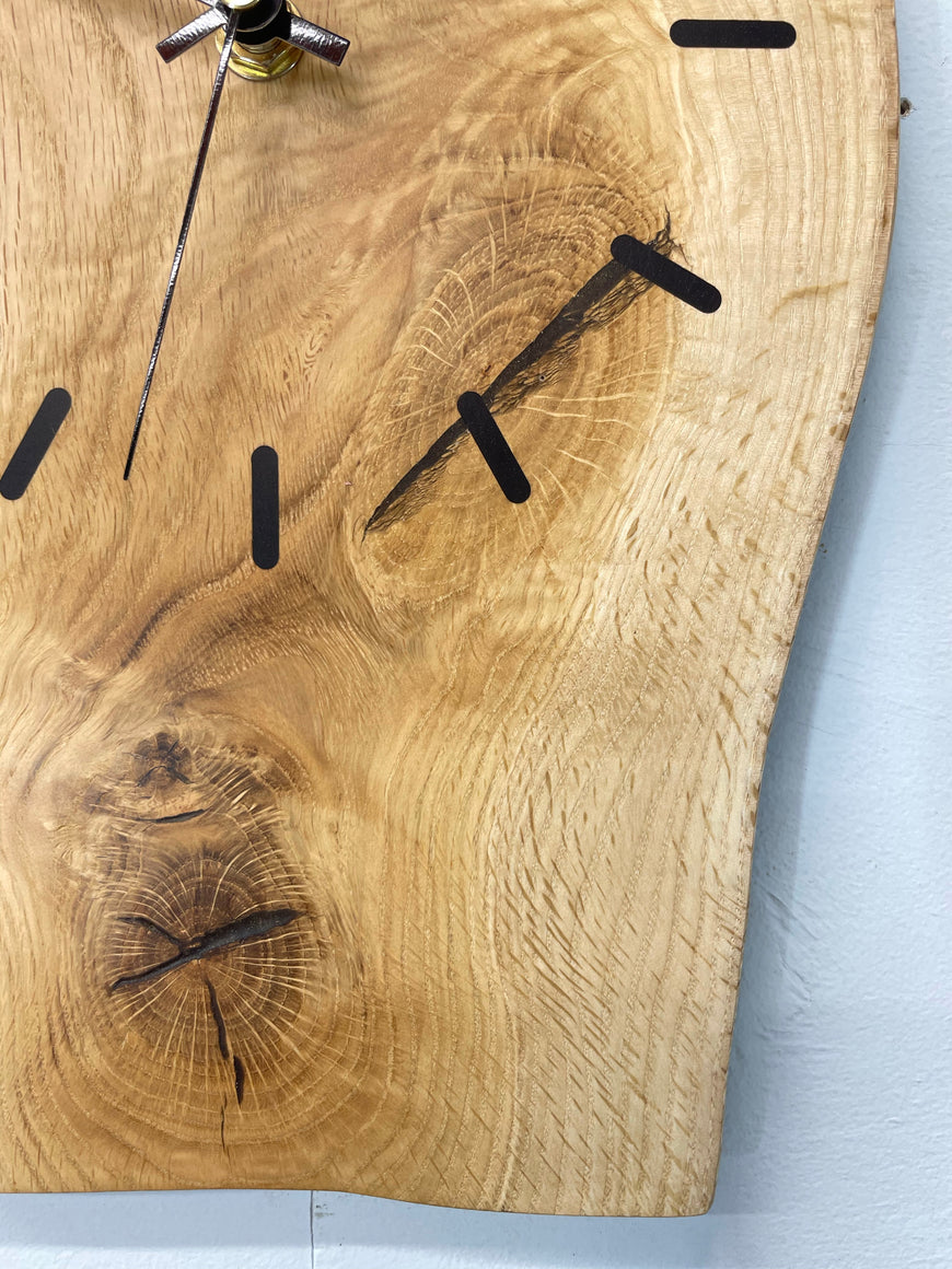 English Oak Wall Clock