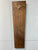 Black Walnut Long Narrow Modern Wooden Wall Clock