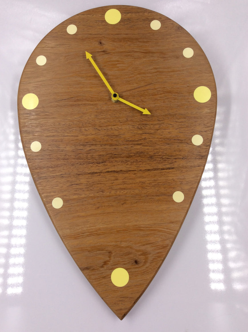 Mango Wood Wall Clock