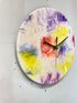 Small Round Resin Wall Clock