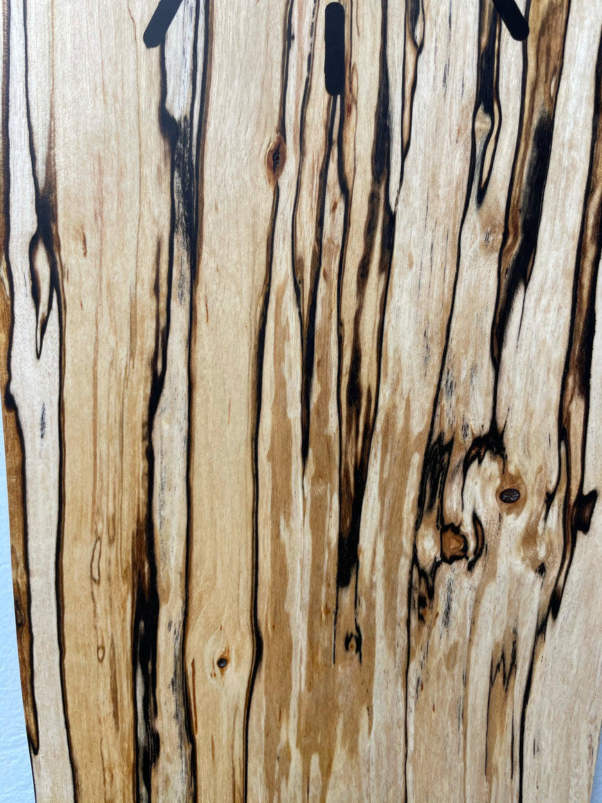 Spalted Birch Wooden Wall Clock