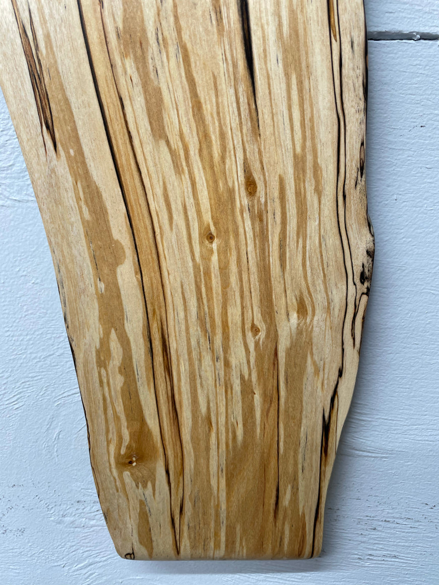 Spalted Birch Wooden Wall Clock