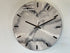 33cm Grey White and Black Abstract Modern Resin Wall Clock