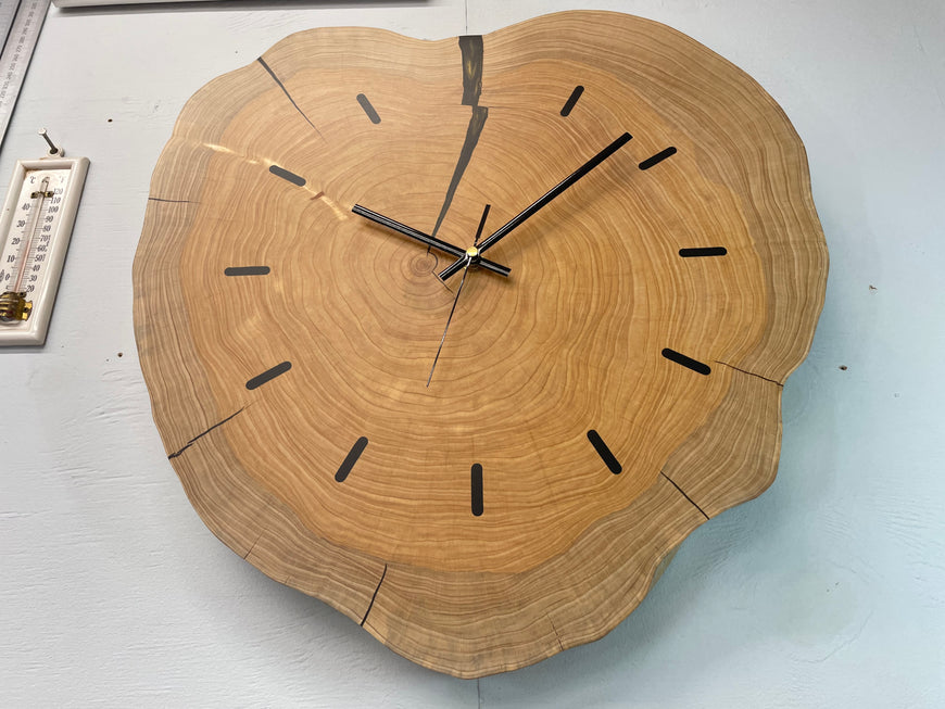 Large Wooden Wall Clock