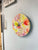 Colourful Resin Wall Clock